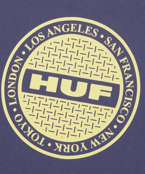HUF(ハフ)の「MANHOLE TEE(Tシャツ/カットソー・メンズ・ホワイト/ネイビー/ブラック/アッシュグレー・S/XL/L/M/XXL)」の19枚目の写真