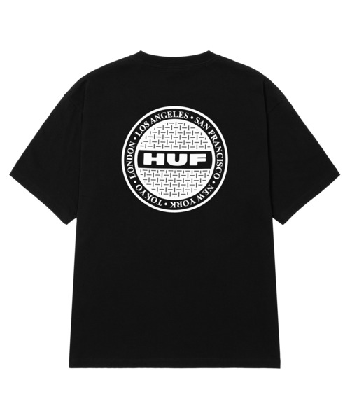 MANHOLE TEE(Tシャツ/カットソー)|HUF(ハフ)のファッション MANHOLE TEE(Tシャツ/カットソー)|HUF(ハフ)のファッション