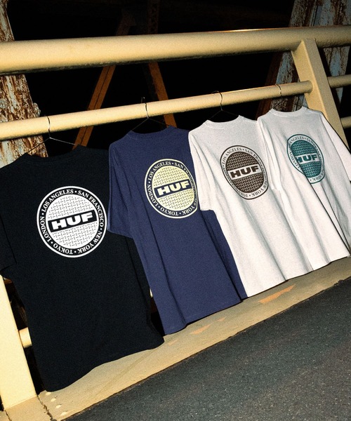 MANHOLE TEE / HUF Tシャツ 半袖 プリント（Tシャツ/カットソー