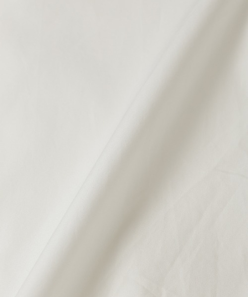 CINOH（チノ）の「FINX COTTON  FRONT FLY SHIRT（シャツ/ブラウス・レディース・ホワイト・36/38）」の5枚目の写真