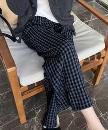 【nyanto】　2点おまとめ買いギンガムチェックストレートパンツ ギンガムチェック」に該当するスラックスファッション通販 - ZOZOTOWN