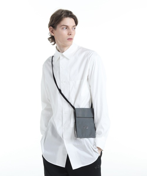 Y-3(ワイスリー)の「Y-3 X-BODY POUCH(ボディバッグ/ウエストポーチ・メンズ・グレー・ONE SIZE)」の1枚目の写真