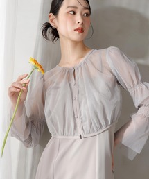 Kana（カナ）の「ラメチュールボレロ マーメイド キャミワンピース 2点セット パーティー ドレス 結婚式 お呼ばれ オケージョン（ドレス）」