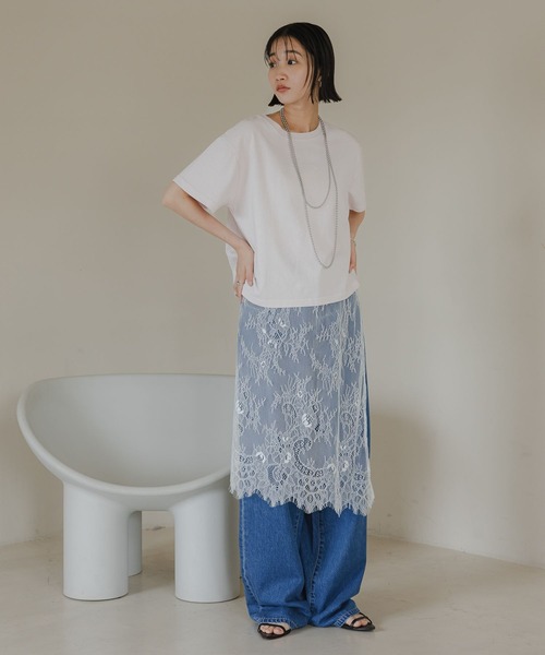 LOWRYS FARM（ローリーズファーム）の「ヴィンテージロゴＴＥＥ　576421（Tシャツ/カットソー・レディース・グレー/ピンク/ホワイト/チャコールグレー・FREE）」の14枚目の写真