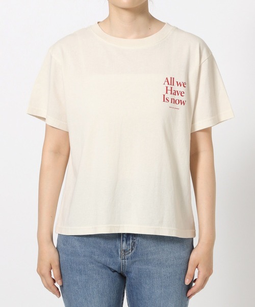 LOWRYS FARM（ローリーズファーム）の「ヴィンテージロゴＴＥＥ　576421（Tシャツ/カットソー・レディース・グレー/ピンク/ホワイト/チャコールグレー・FREE）」の17枚目の写真