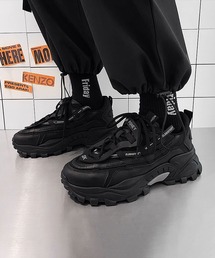 【SHOES 365】厚底ダッドスニーカー メンズ