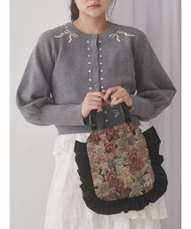 merry jenny | bearジャガードハンドバッグ(ハンドバッグ)