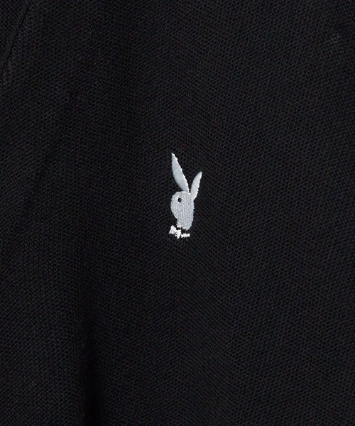 PLAYBOY(プレイボーイ)の「PLAYBOY/プレイボーイ RABBIT V-NECK CARDIGAN カーディガン ワンポイント(カーディガン/ボレロ・メンズ・ブラック/ホワイト/チャコール・L)」の11枚目の写真