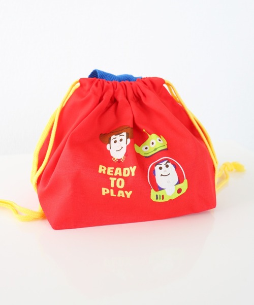 Disney(ディズニー)の「〈DISNEY/ディズニー〉 Toy Story トイストーリー LUNCH BAG/ランチ巾着 READY TO PLAY(ランチョンマット/テーブルウェア・レディース・レッド・ONE SIZE)」の5枚目の写真