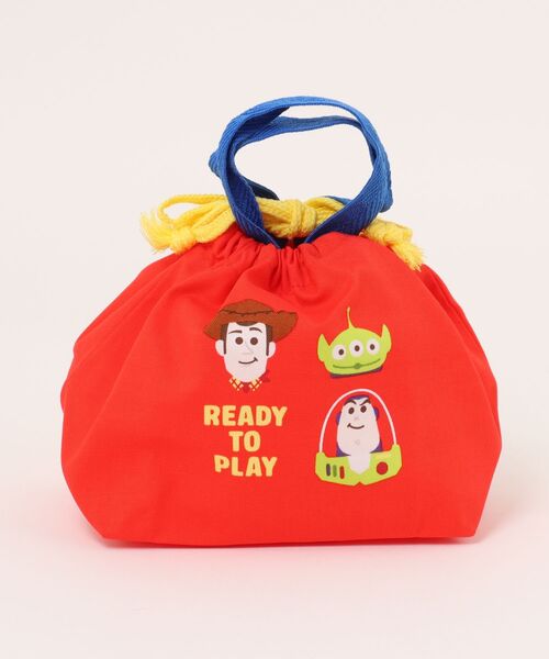 Disney(ディズニー)の「〈DISNEY/ディズニー〉 Toy Story トイストーリー LUNCH BAG/ランチ巾着 READY TO PLAY(ランチョンマット/テーブルウェア・レディース・レッド・ONE SIZE)」の7枚目の写真