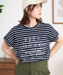 ブローディア BRODIAEA 自転車刺繍半袖Tシャツ【日本製】 （エメラルド） ブローディア BRODIAEA 自転車刺繍半袖Tシャツ【日本製