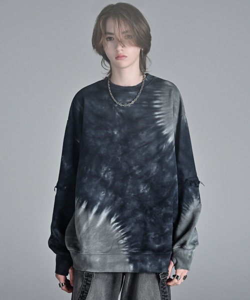 ADRER（アドラー）の「Switch-Sleeve Heavy Weight Sweat / スイッチスリーブヘビーウェイトスウェット（スウェット・メンズ・ブラック系2/ブラック系1/グレー系1/ホワイト系1/ブラウン系1・L/M/S/XS）」の13枚目の写真
