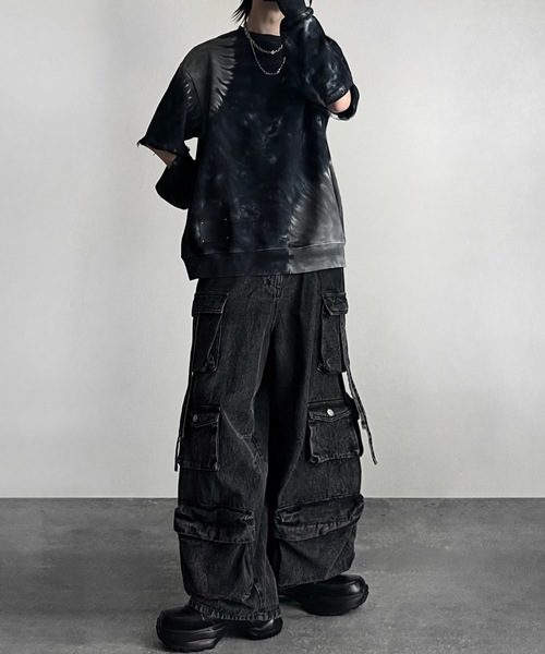 セール】Switch-Sleeve Heavy Weight Sweat / スイッチスリーブ