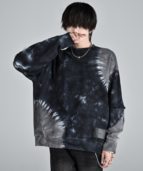 ADRER（アドラー）の「Switch-Sleeve Heavy Weight Sweat / スイッチスリーブヘビーウェイトスウェット（スウェット・メンズ・ブラック系2/ブラック系1/グレー系1/ホワイト系1/ブラウン系1・L/M/S/XS）」の18枚目の写真