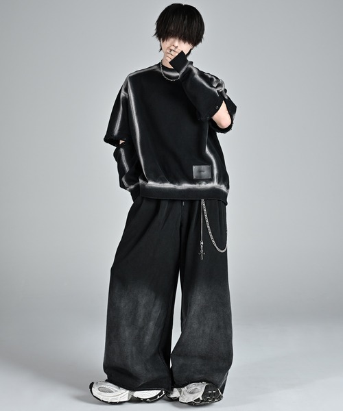 セール】Switch-Sleeve Heavy Weight Sweat / スイッチスリーブ