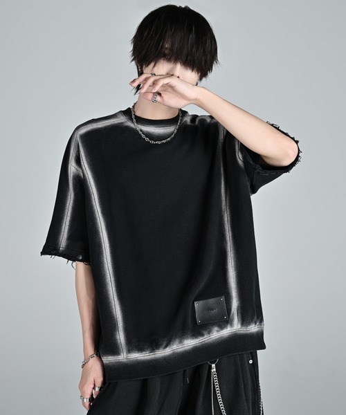 ADRER（アドラー）の「Switch-Sleeve Heavy Weight Sweat
