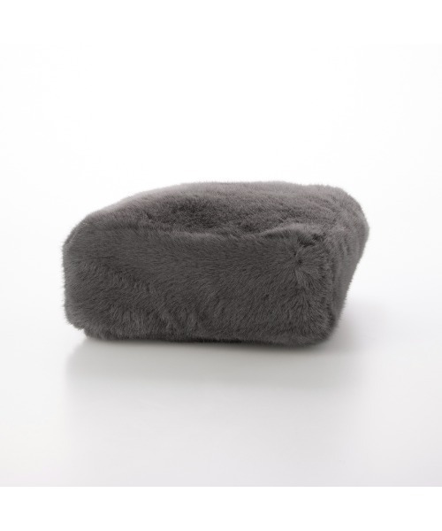 EVOL（イーボル）の「【軽量・ミニサイズ】2WAYファーバッグ LZ40243（ハンドバッグ・レディース・グレー/アイボリー/ピンク・FREE）」の6枚目の写真