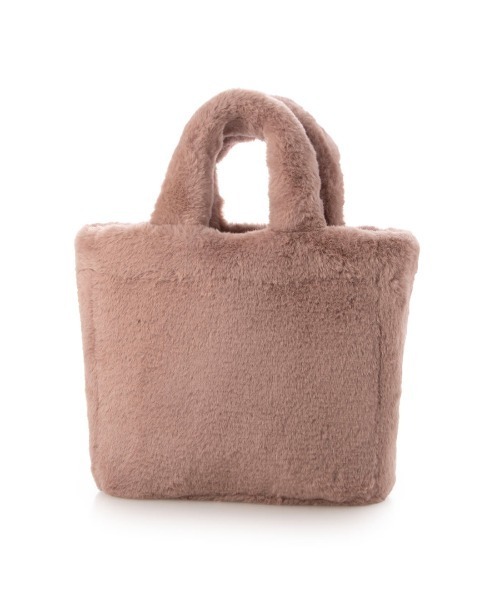 EVOL（イーボル）の「【軽量・ミニサイズ】2WAYファーバッグ LZ40243（ハンドバッグ・レディース・グレー/アイボリー/ピンク・FREE）」の19枚目の写真