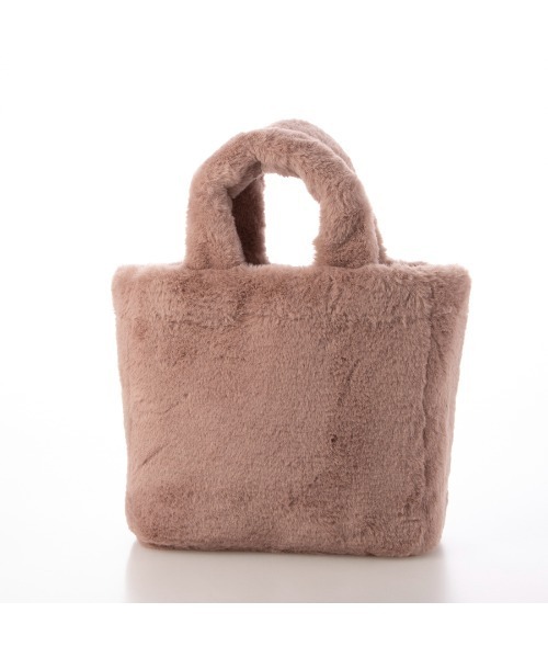 EVOL（イーボル）の「【軽量・ミニサイズ】2WAYファーバッグ LZ40243（ハンドバッグ・レディース・グレー/アイボリー/ピンク・FREE）」の20枚目の写真