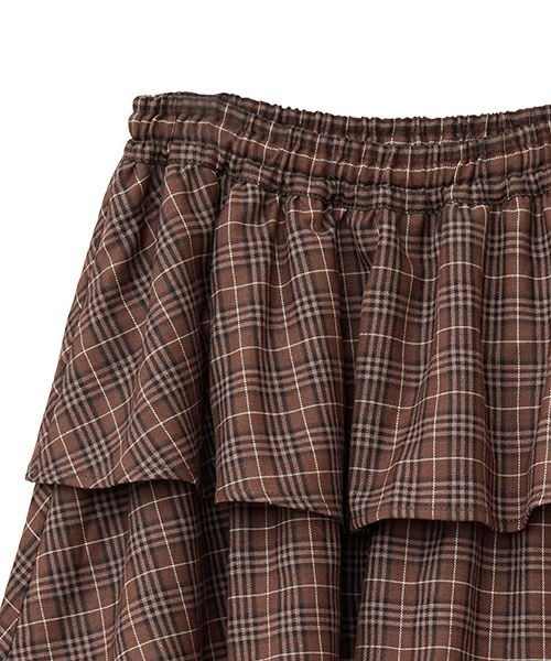 Candy Stripper（キャンディストリッパー）の「CHECK SKIRT パンツ（その他パンツ・レディース・ブラウン/ブラック・FREE）」の14枚目の写真