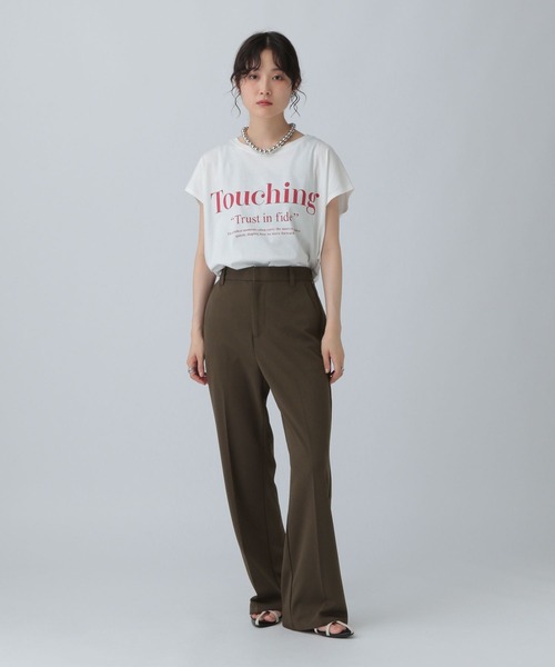 LEPSIM（レプシィム）の「よく伸びスラックスパンツSS　498780（その他パンツ・レディース・ブラック/ブラウン・MEDIUM/LARGE）」の13枚目の写真