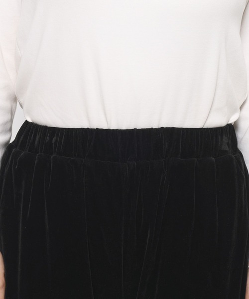 LOWRYS FARM（ローリーズファーム）の「カットベロアフレアパンツ　578260（その他パンツ・レディース・ベージュ/ブラック/ブラウン・FREE）」の18枚目の写真