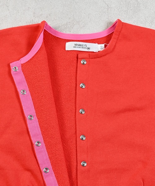 MARKEY'S（マーキーズ）の「マルーンカーディガン（カーディガン/ボレロ・キッズ・グリーン/レッド/ブラウン/イエロー・90/100/110/120/150/80/130/95/140）」の10枚目の写真
