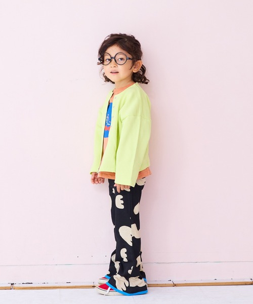 MARKEY'S（マーキーズ）の「マルーンカーディガン（カーディガン/ボレロ・キッズ・グリーン/レッド/ブラウン/イエロー・90/100/110/120/150/80/130/95/140）」の5枚目の写真