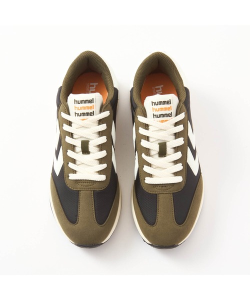 hummel（ヒュンメル）の「hummel/ヒュンメル STADION 23（スニーカー・メンズ・ブラック/カーキ・27cm/26.5cm/25.5cm/28cm）」の5枚目の写真