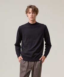 J.PRESS（ジェイプレス）の「【洗える】コットンカシミヤモックネック ニット（ニット/セーター・メンズ）」