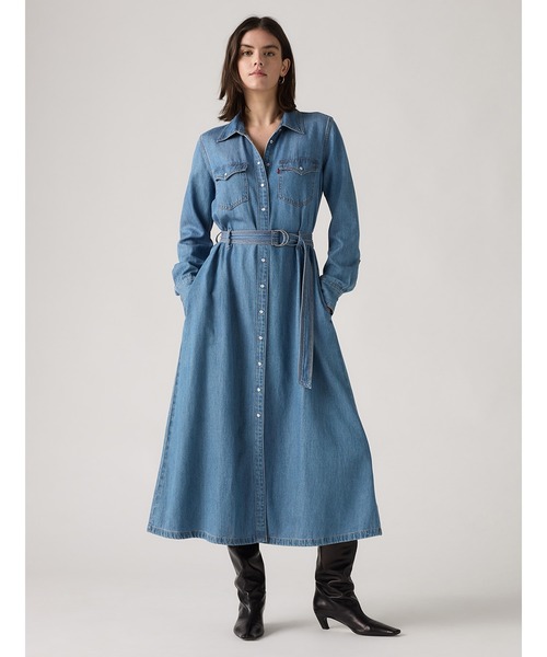 新品タグ付き カレンミレン プリーツキモノスリーブマキシドレス ワンピース L 新品タグ付き カレンミレン プリーツキモノスリーブマキシドレス