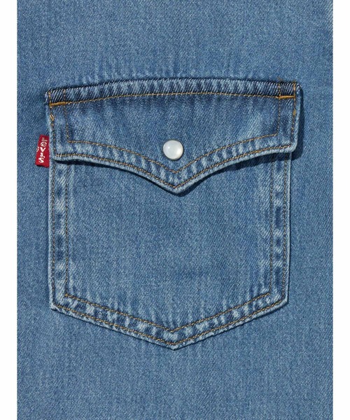 セール】Levi's/リーバイス Quincey ロングスリーブ マキシ ドレス