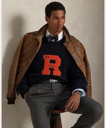POLO RALPH LAUREN（ポロ ラルフ ローレン）の「ヴィンテージ フィット ウール レター セーター（ニット/セーター・メンズ）」