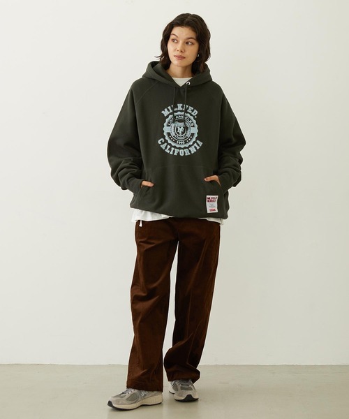 MILKFED.(ミルクフェド)の「WORK STYLE CORDUROY PANTS(その他パンツ・レディース・オフホワイト/ライトブルー/ブラウン・S/M)」の10枚目の写真