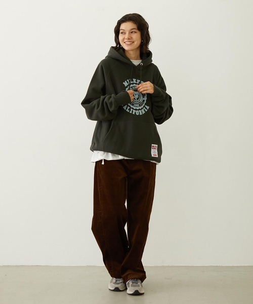MILKFED.(ミルクフェド)の「WORK STYLE CORDUROY PANTS(その他パンツ・レディース・オフホワイト/ライトブルー/ブラウン・S/M)」の11枚目の写真