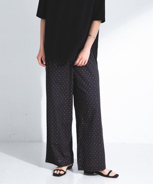 URBAN RESEARCH Sonny Label（アーバンリサーチサニーレーベル）の「コットンドビーイージーパンツ（その他パンツ・レディース・ブラック/ブラウン・FREE）」の6枚目の写真