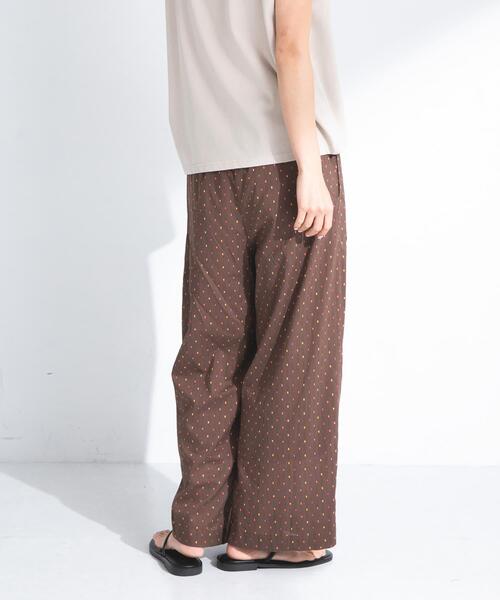 URBAN RESEARCH Sonny Label（アーバンリサーチサニーレーベル）の「コットンドビーイージーパンツ（その他パンツ・レディース・ブラック/ブラウン・FREE）」の17枚目の写真