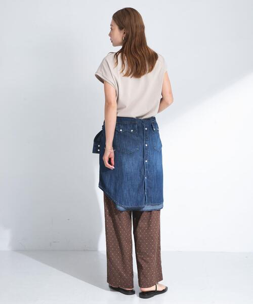 URBAN RESEARCH Sonny Label（アーバンリサーチサニーレーベル）の「コットンドビーイージーパンツ（その他パンツ・レディース・ブラック/ブラウン・FREE）」の20枚目の写真