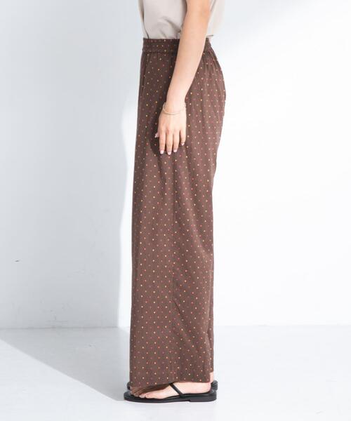 URBAN RESEARCH Sonny Label（アーバンリサーチサニーレーベル）の「コットンドビーイージーパンツ（その他パンツ・レディース・ブラック/ブラウン・FREE）」の22枚目の写真