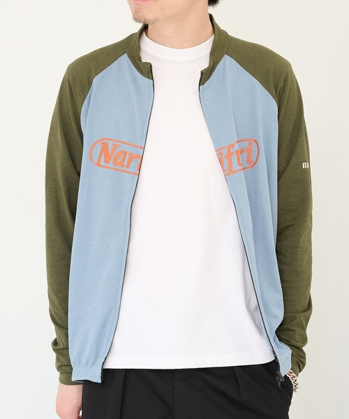 narifuri(ナリフリ)の「【narifuri】アクティブメッシュ ロングスリーブ サイクルジャージ グラフィティ NF1159(Tシャツ/カットソー・レディース・ブラック/ブルー・XS/S/M/L/XL)」の18枚目の写真