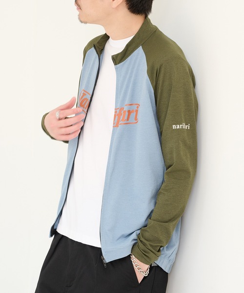 narifuri(ナリフリ)の「【narifuri】アクティブメッシュ ロングスリーブ サイクルジャージ グラフィティ NF1159(Tシャツ/カットソー・レディース・ブラック/ブルー・XS/S/M/L/XL)」の19枚目の写真