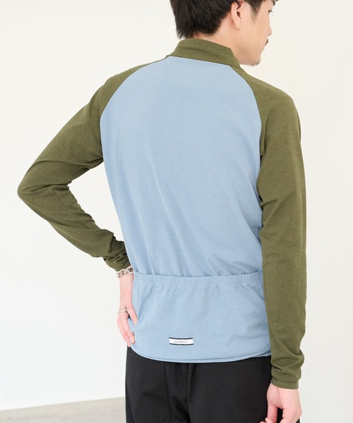 narifuri(ナリフリ)の「【narifuri】アクティブメッシュ ロングスリーブ サイクルジャージ グラフィティ NF1159(Tシャツ/カットソー・レディース・ブラック/ブルー・XS/S/M/L/XL)」の21枚目の写真
