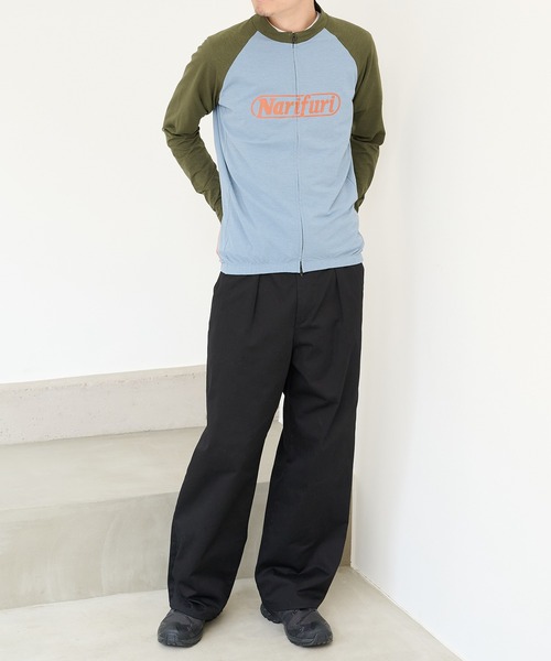 narifuri(ナリフリ)の「【narifuri】アクティブメッシュ ロングスリーブ サイクルジャージ グラフィティ NF1159(Tシャツ/カットソー・レディース・ブラック/ブルー・XS/S/M/L/XL)」の22枚目の写真