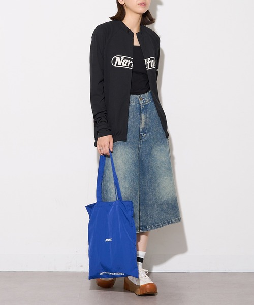 narifuri（ナリフリ）の「【narifuri】アクティブメッシュ ロングスリーブ サイクルジャージ グラフィティ NF1159（Tシャツ/カットソー・レディース・ブラック/ブルー・XS/S/M）」の6枚目の写真