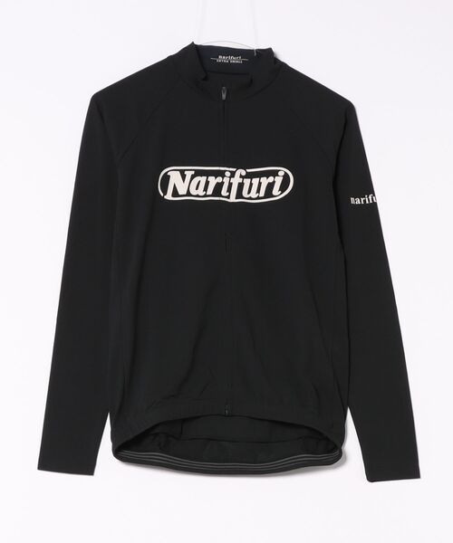 narifuri（ナリフリ）の「【narifuri】アクティブメッシュ ロングスリーブ サイクルジャージ グラフィティ NF1159（Tシャツ/カットソー・レディース・ブラック/ブルー・XS/S/M）」の17枚目の写真