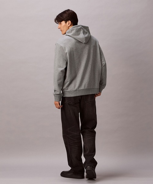 Calvin Klein(カルバン・クライン)の「モノロゴ パーカー(パーカー・メンズ・グレー/ダークグリーン/ブルー/ブラック・M/S/L/XL)」の8枚目の写真