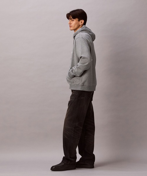 Calvin Klein(カルバン・クライン)の「モノロゴ パーカー(パーカー・メンズ・グレー/ダークグリーン/ブルー/ブラック・M/S/L/XL)」の9枚目の写真