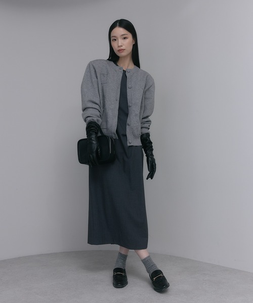 soins（ソワン）の「【牛革】スクエアハンドバッグ（ハンドバッグ・レディース・ブラック/ブラウン・FREE）」の3枚目の写真