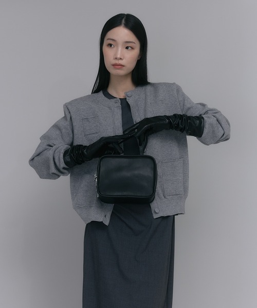 soins（ソワン）の「【牛革】スクエアハンドバッグ（ハンドバッグ・レディース・ブラック/ブラウン・FREE）」の5枚目の写真