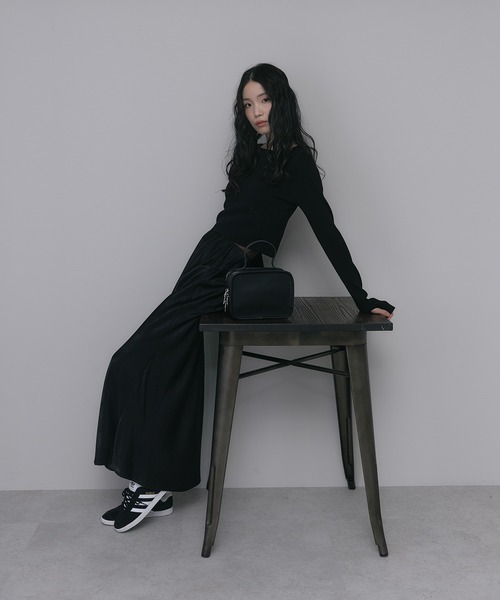 soins（ソワン）の「【牛革】スクエアハンドバッグ（ハンドバッグ・レディース・ブラック/ブラウン・FREE）」の20枚目の写真